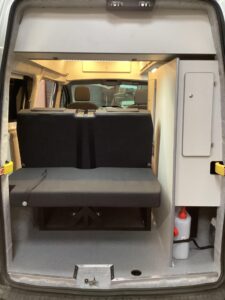 Campervan conversion by Mill Garage Duns