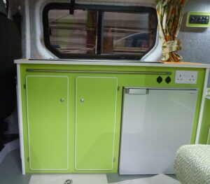 Campervan conversion by Mill Garage Duns