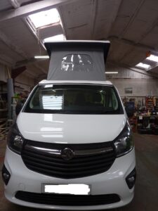 Vauxhall Vivaro campervan conversion