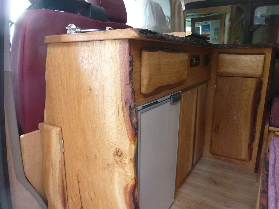 Bespoke conversion kitchen unit